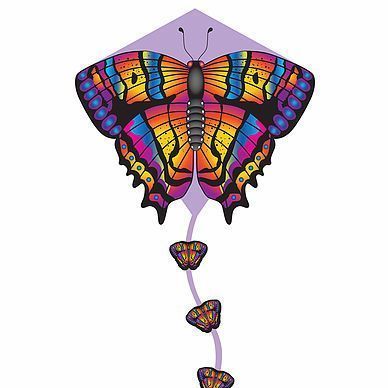 X-Kites DLX Diamond Einleiner-Drachen   Schmetterling