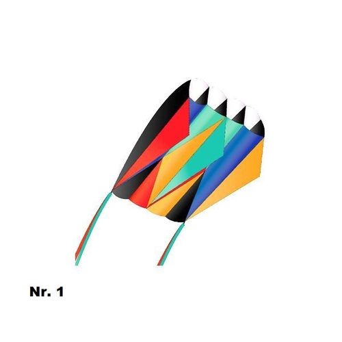 X-Kites SkyFoil Kites - stabloser Einleiner-Drachen  4 Farbcombi